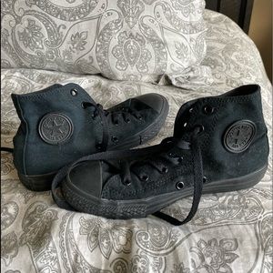 All black converse